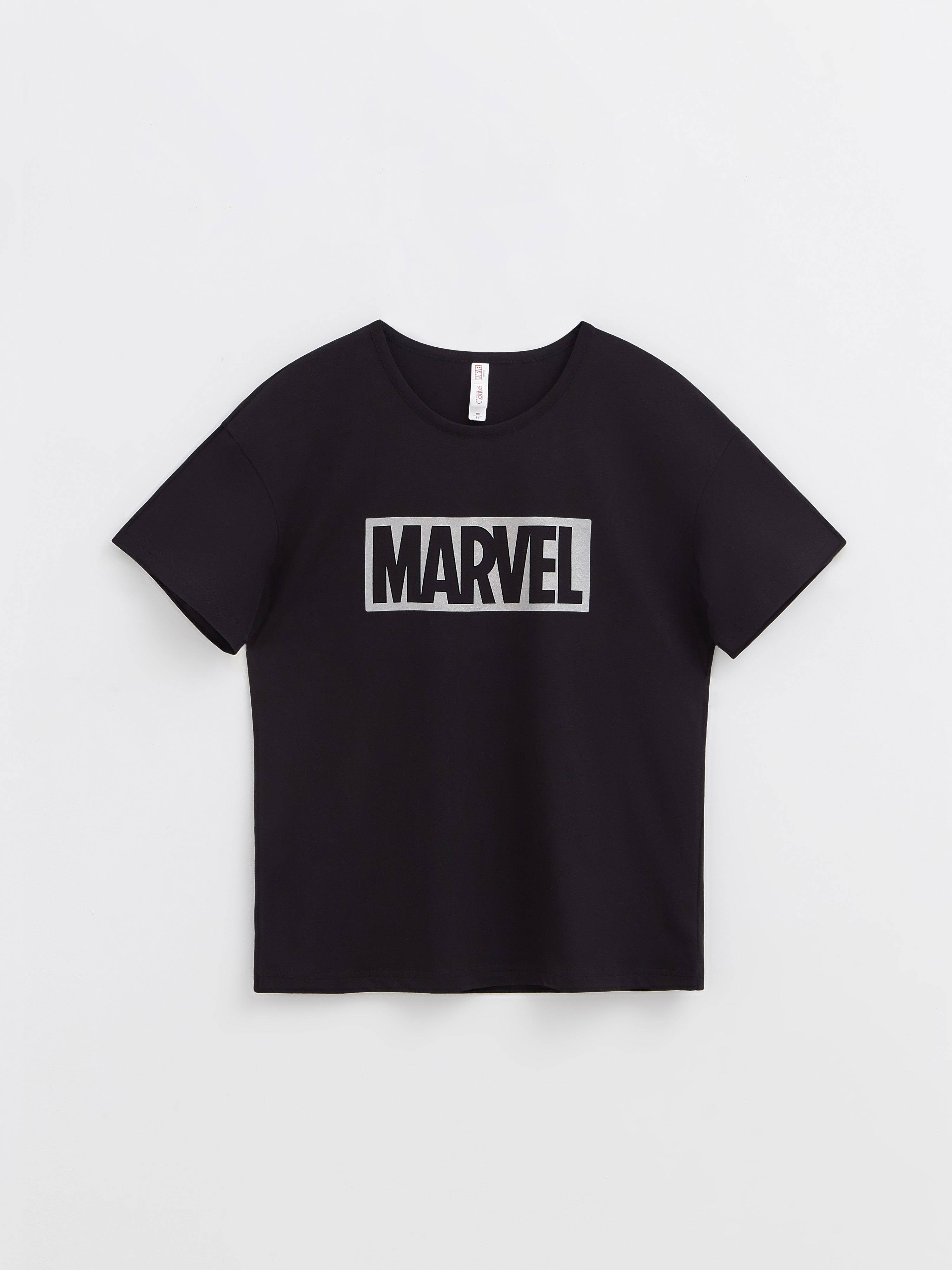 Футболка ©MARVEL LD 1246 Conte ⭐️, цвет black, размер 170-100 / xl