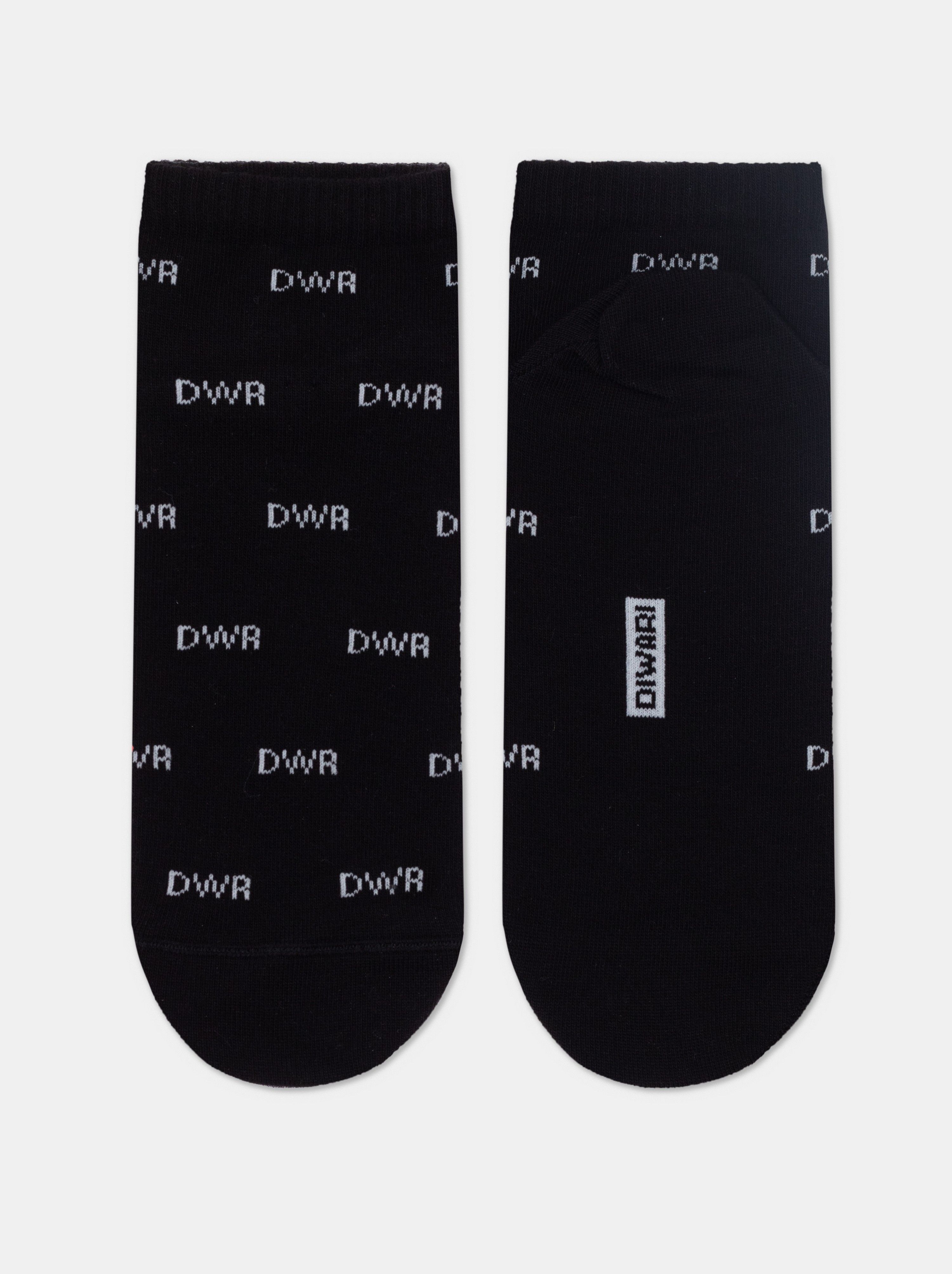 Короткие носки из хлопка с отсылкой к логотипу бренда Conte ⭐️, цвет черный, размер 40-41
