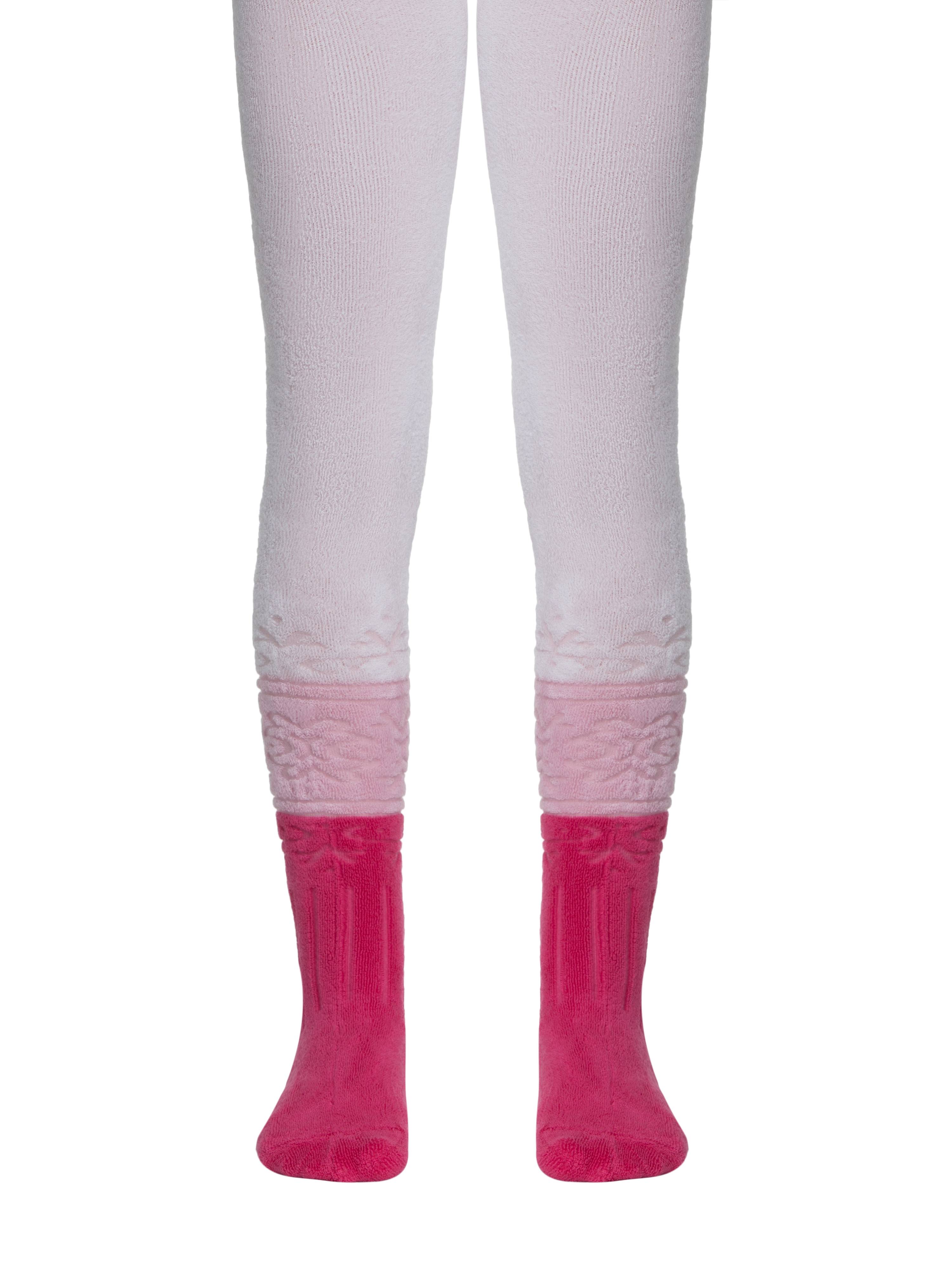 Махровые колготки SOF-TIKI Conte ⭐️, цвет светло-розовый, размер 116-122