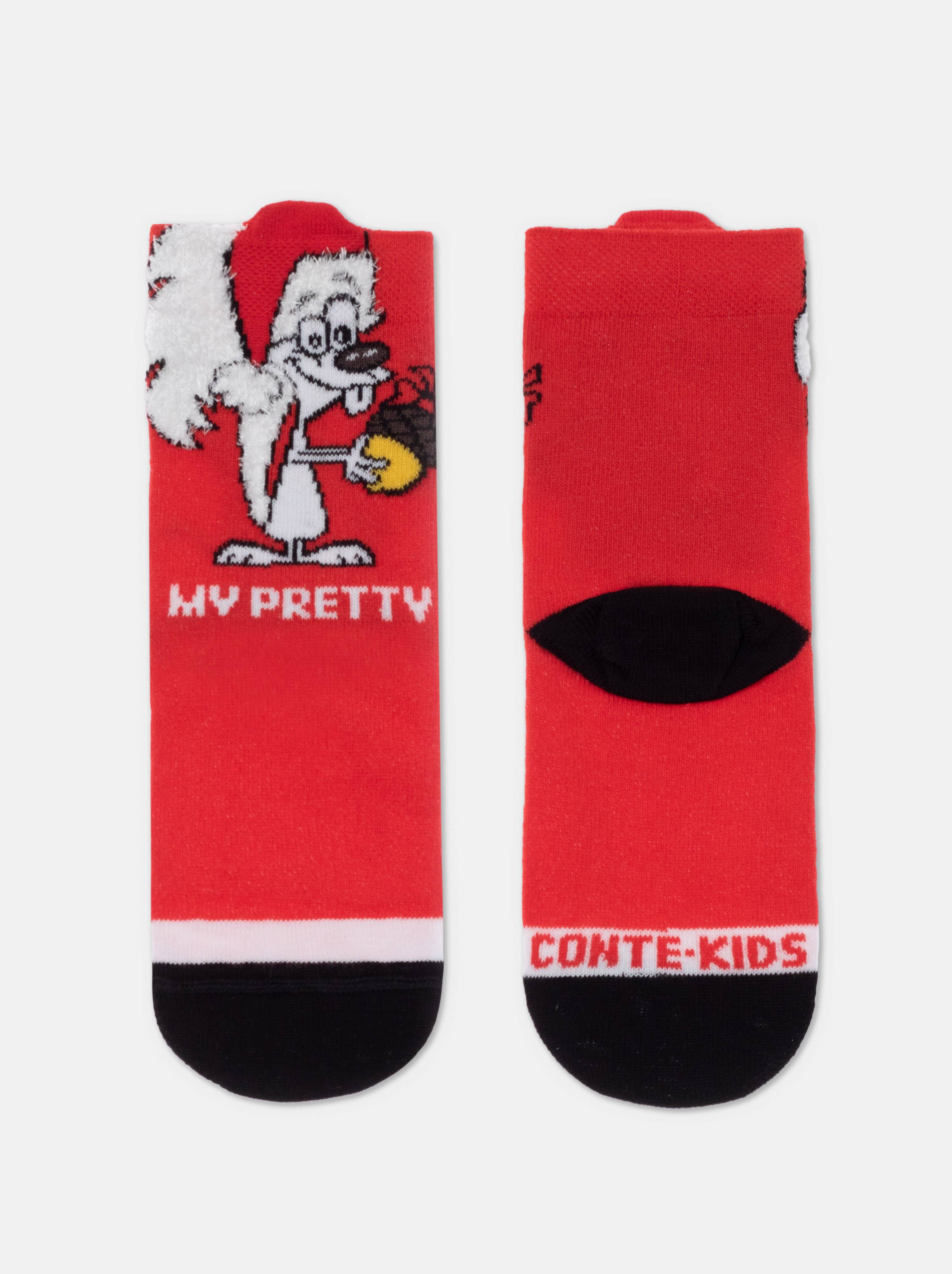 Носки детские Conte красного цвета
