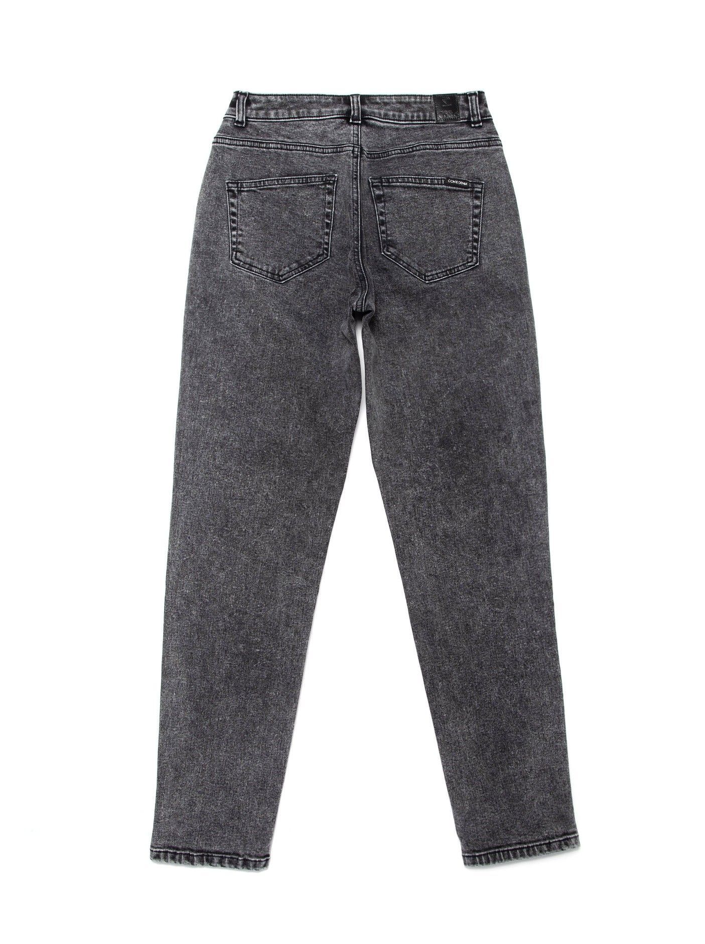 Mom Fit CON 259 acid grey wash