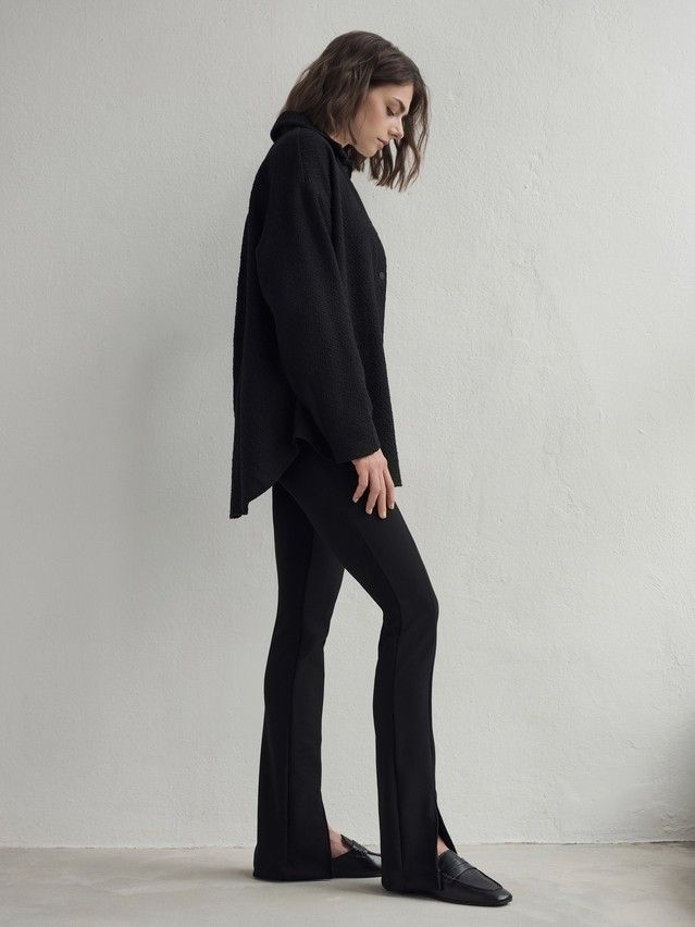 Рубашка женская C LRU 3268 24С-3331ТСП, р.170-84-90, black - 6