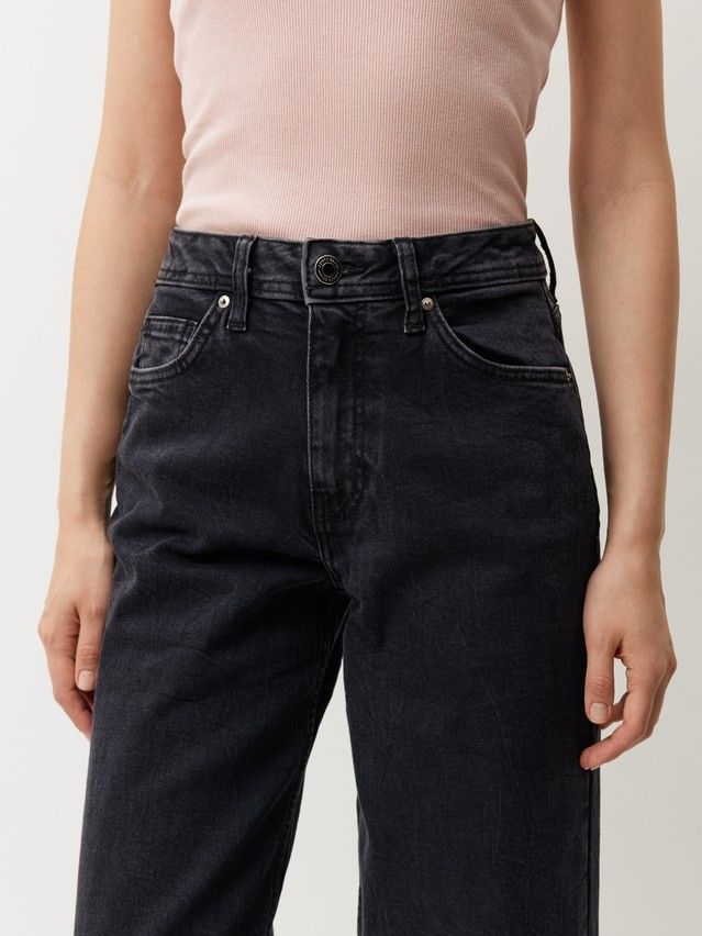Джинсы жен. C CON-972, р.164-90, washed black - 7