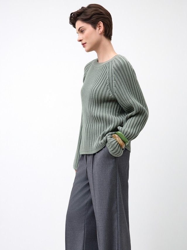 Джемпер женский CE LDK24117 24С-117СП, р.170-84, khaki - 2