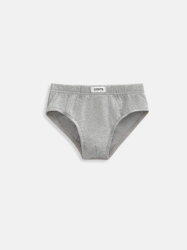 Трусы мал. C BASIC COLLECTION BSL 5109 (пакет),р.116,122-60, grey melange - 1