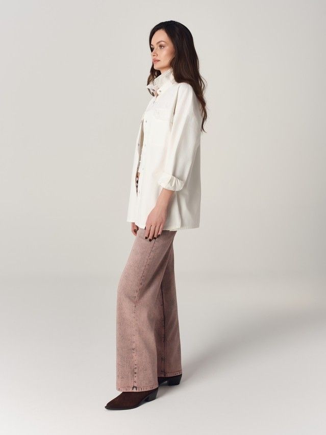 Джинсы женские C CON-933, р.164-90, dark coral - 4