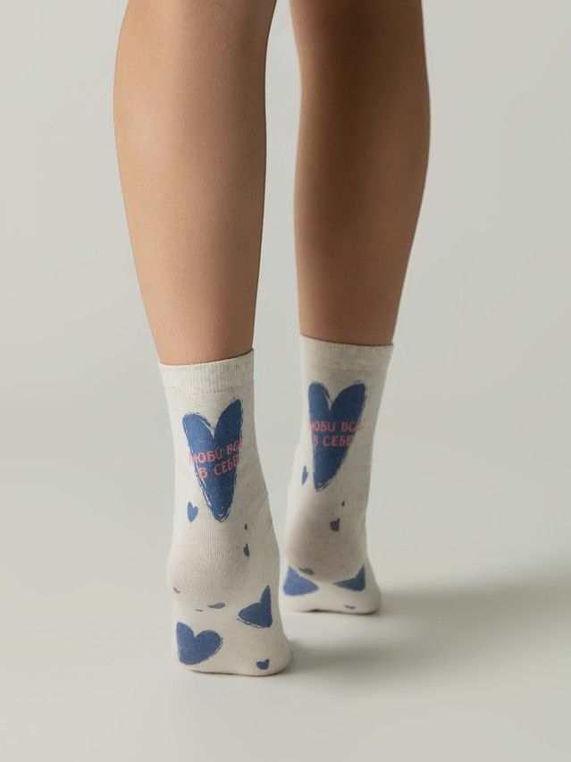 Носки женские CE FANTASY 20С-107/1СП, р.23-25, 1140 бежевый - 2