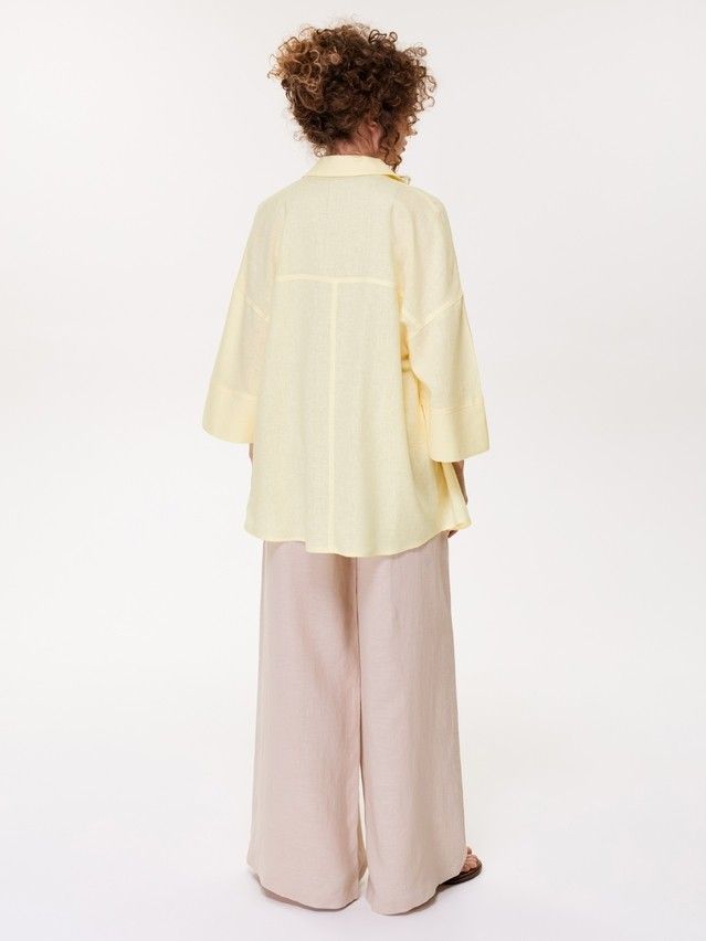 Рубашка жен. C LRU 3482, р.170-84-90, yellow - 2
