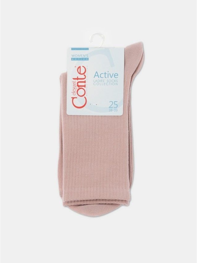 Носки женские хлопковые CE ACTIVE 20С-20СП, р.23, 000 пепельно-розовый - 5