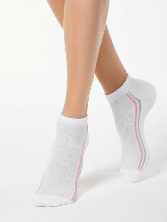 Носки хлопковые женские ACTIVE (короткие, махр.стопа) 7С-41СП, р. 36-37, светло-розовый, рис. 015 - 1