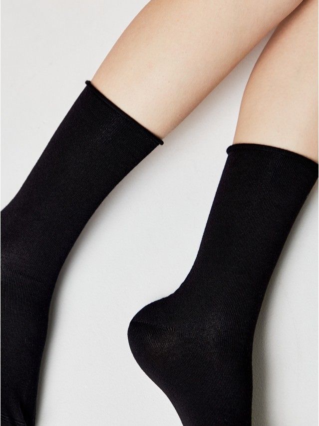 Носки женские хлопковые COMFORT (без резинки) 19С-101СП, р. 36-37, 000 графит - 7
