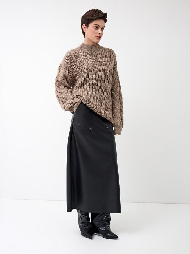 Юбка женская C LU 3282, р.170-90, black - 1