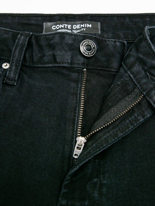 Джинсы жен. C CON-948, р.164-90, washed black - 12