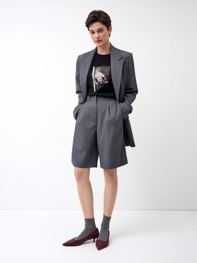 Шорты женские C LS 3263, р.170-84-90, graphite - 1