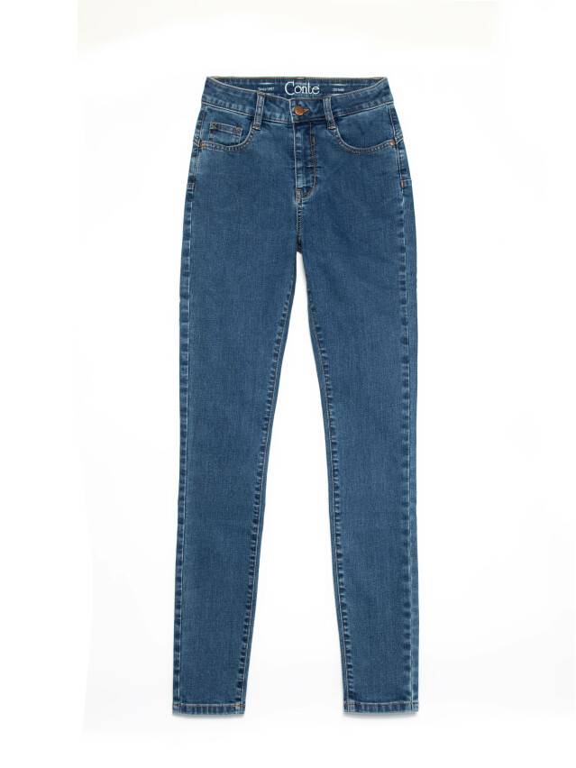 Брюки джинсовые женские CE CON-296, р.170-102, mid blue - 8