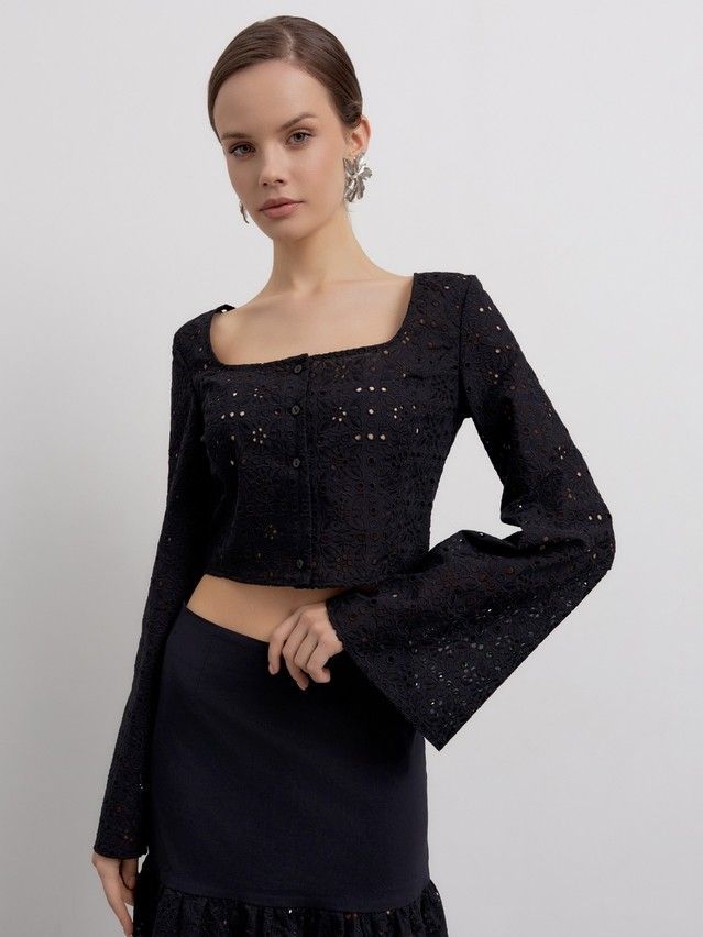 Блузка женская CE LBL 2604, р.170-84-90, black - 6