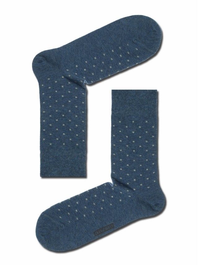 Носки мужские COMFORT (меланж) 7С-26СП, р. 40-41, джинс, рис. 040 - 1