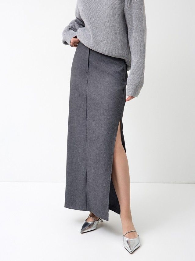 Джемпер женский CE LDK24108 24С-108СП, р.170-84, dark gray melange - 6