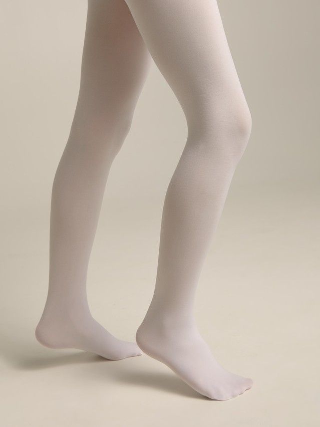 Колготки детские нарядные CE VELOUR 60, р.104-110, bianco - 1