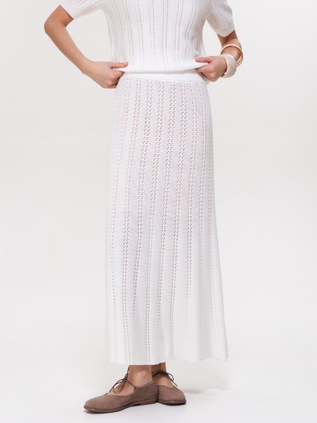 Юбка женская CE LDK2562 25С-62СП, р.170-90, ecru - 4