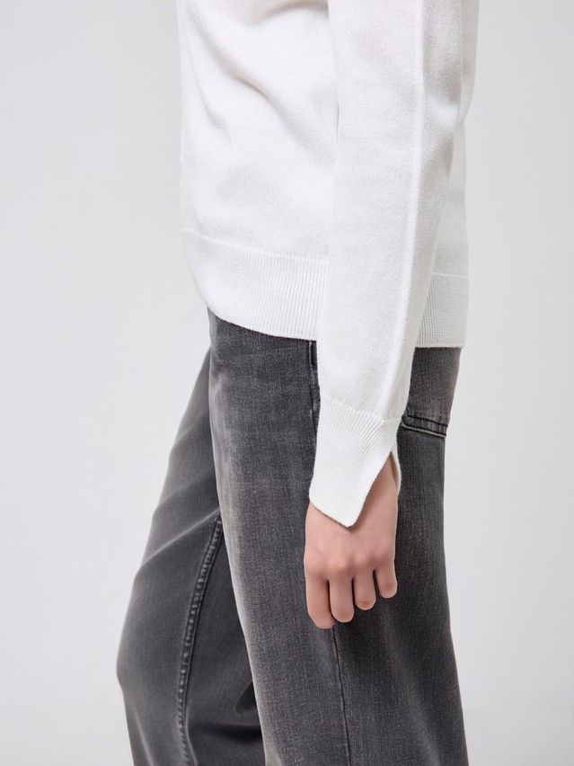 Джемпер женский CE LDK24106 24С-106СП, р.170-84, ecru - 6