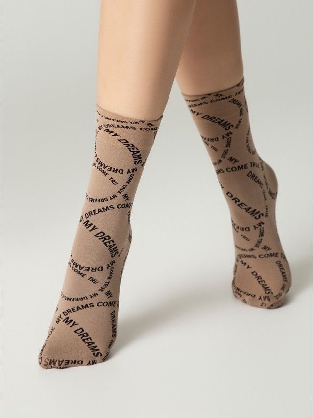 Носки женские CE FANTASY 23С-80СП, р.23-25, nero-natural - 6