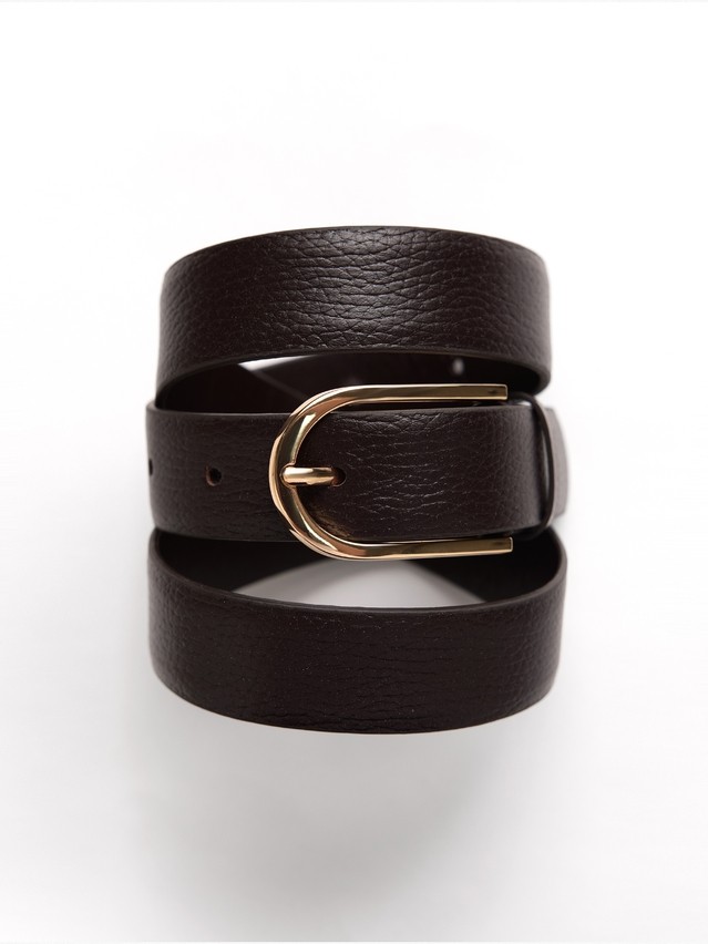 Ремень поясной женский C 1051, р.Размер 1 (XS-S),коричневый - 2