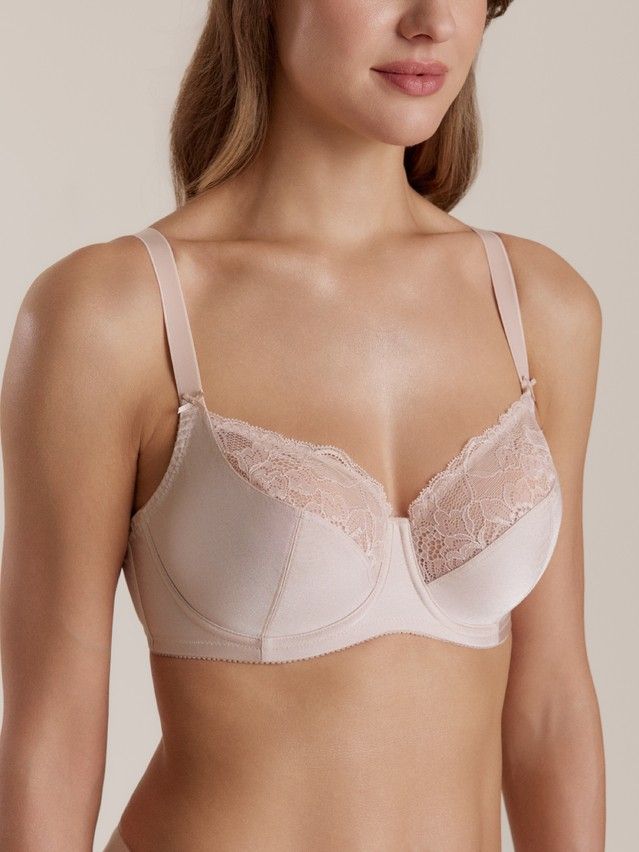 Бюстгальтер CE COMFORT PLUS RB6166, р.100B, серебристый пион - 1
