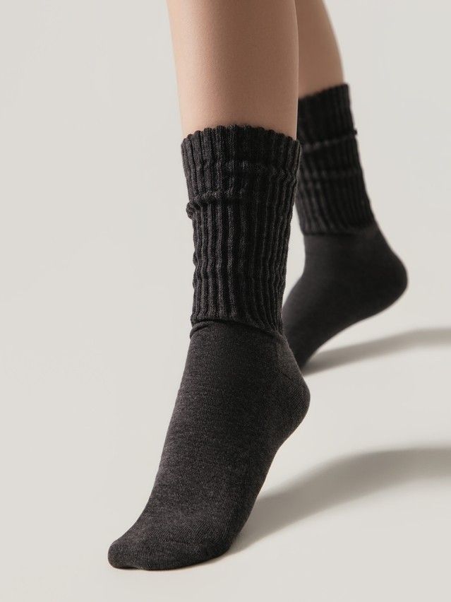 Носки женские хлопковые CE COMFORT(махр. стопа) 25С-40/1СП, р.23-25, 750 темно-серый - 1