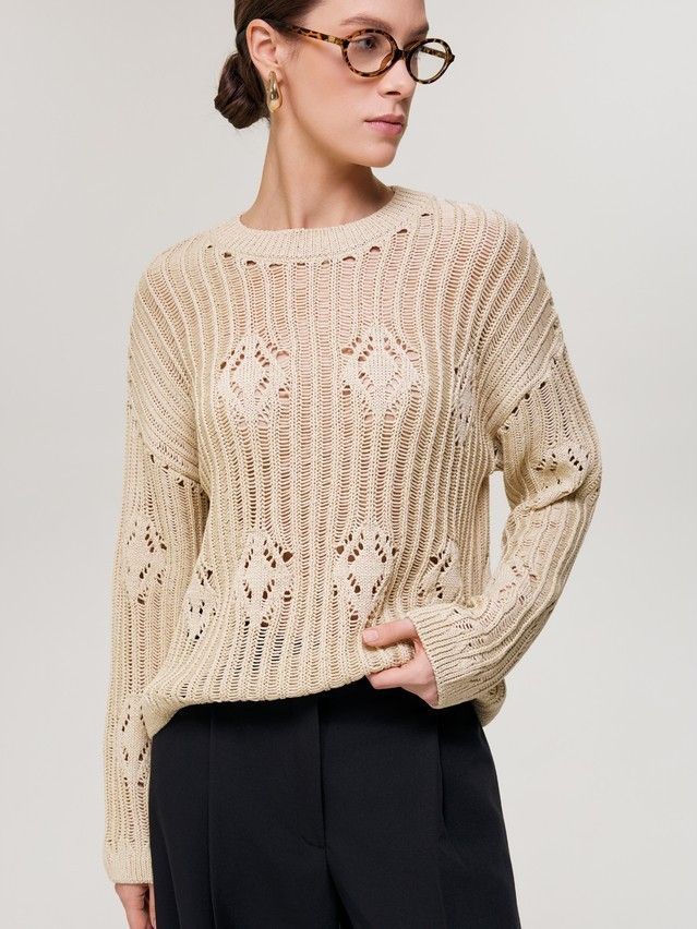 Джемпер женский CE LDK2553 25С-53СП, р.170-84, light beige - 4