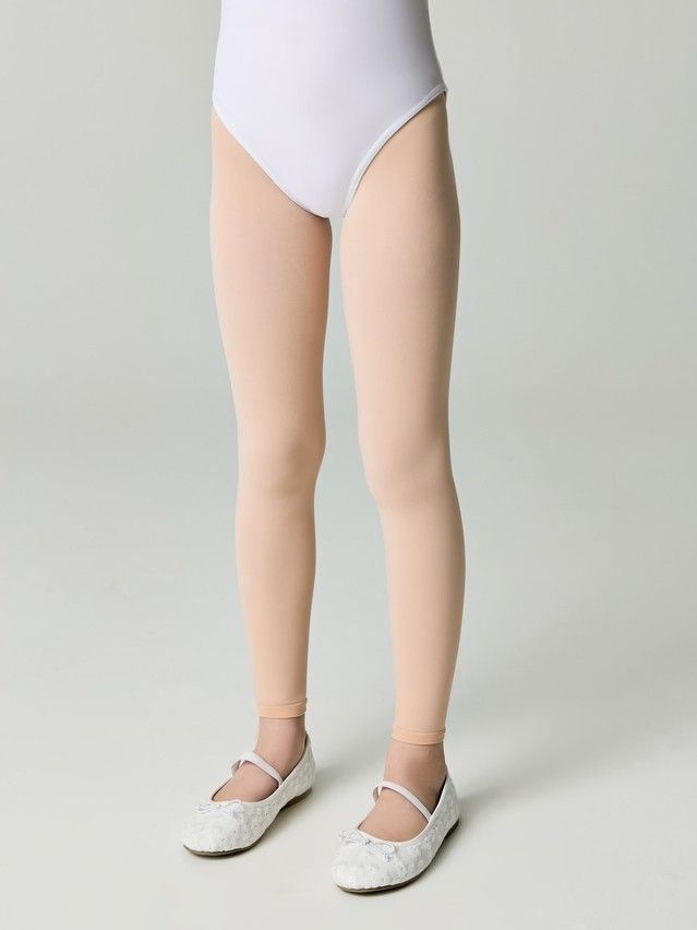 Легинсы детские полиамидные CE BALLET 60, р.140-146, pink ballet - 1
