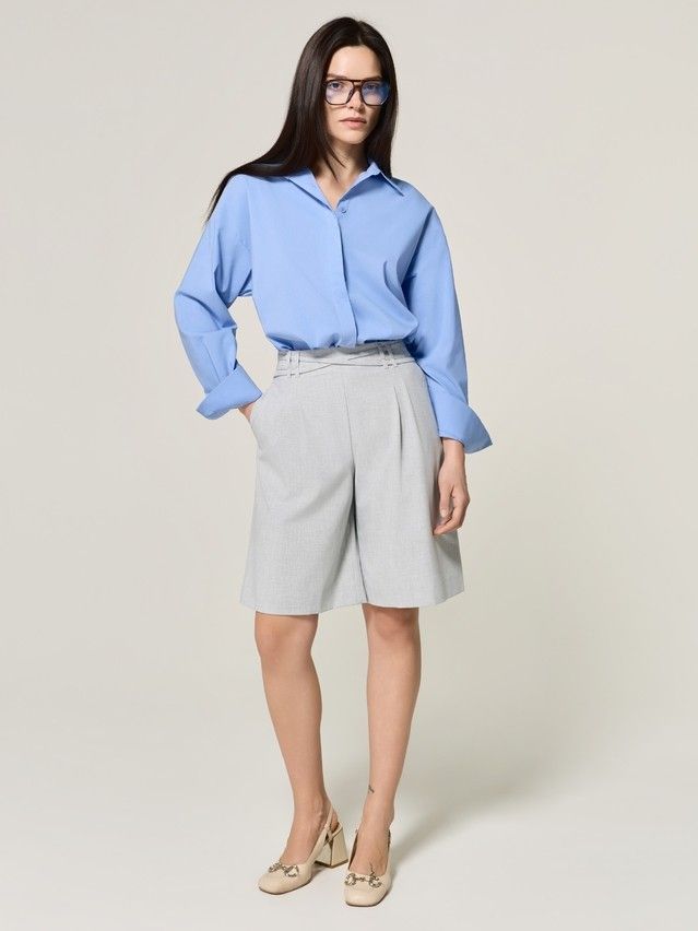 Шорты женские C LS 3398, р.170-84-90, grey melange - 1