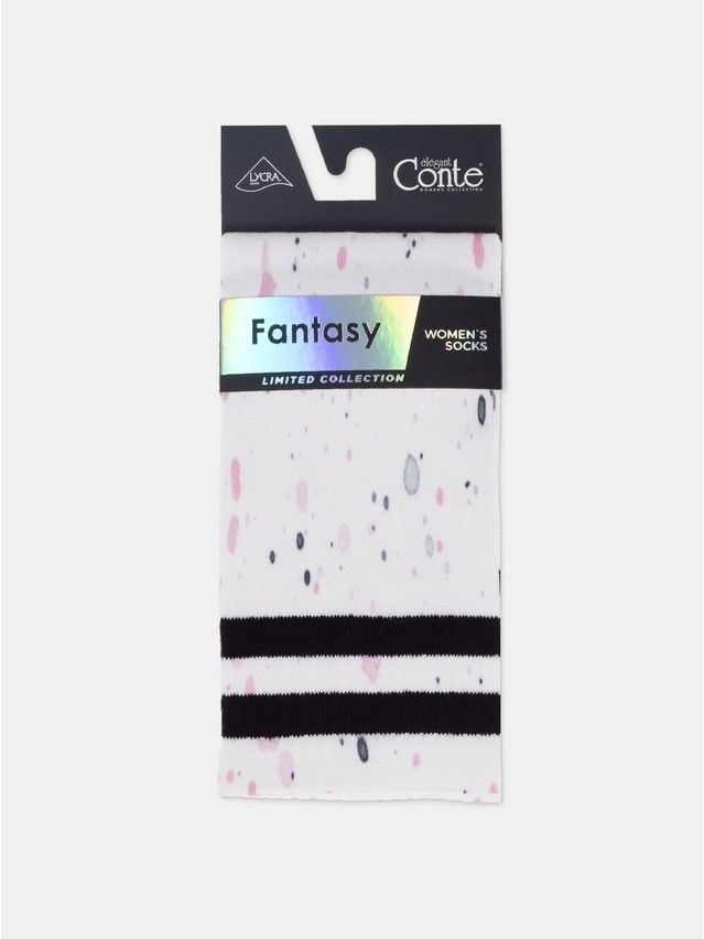 Носки женские хлопковые CE FANTASY 20С-12СП, р.23-25, 671 белый - 7