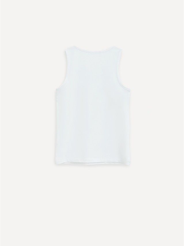 Майка дев. CE BASIC COLLECTION DM 5102 (пакет),р.116,122-60, white - 2