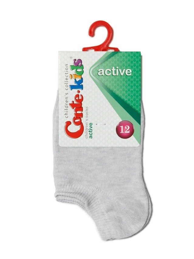 Носки детские ACTIVE (ультракороткие) 17С-63СП, p. 12, светло-серый, рис. 000 - 4