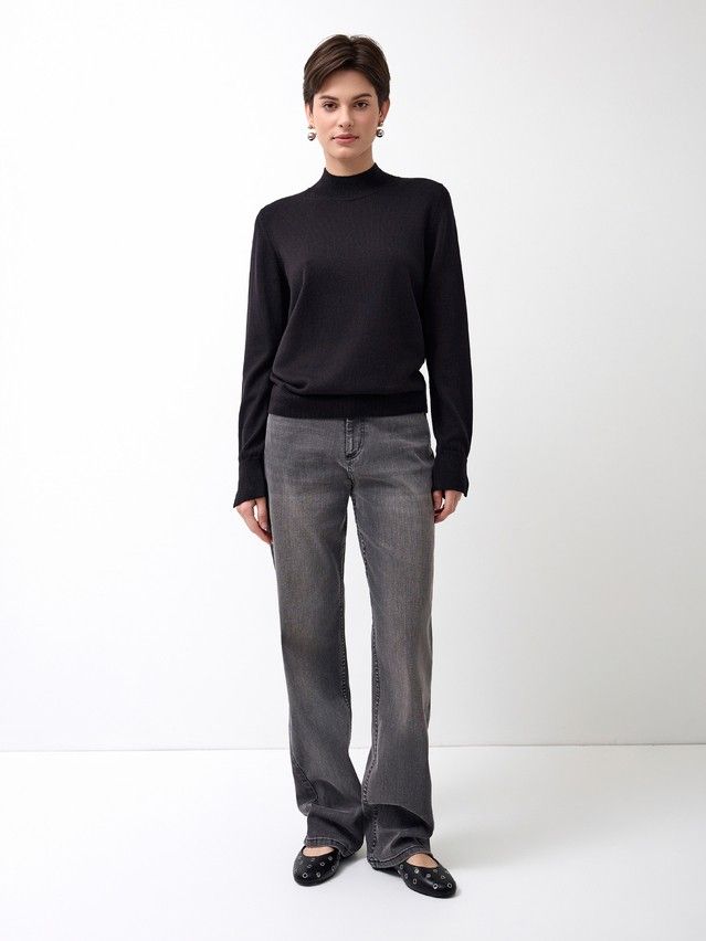 Джемпер женский CE LDK24106 24С-106СП, р.170-84, black - 1