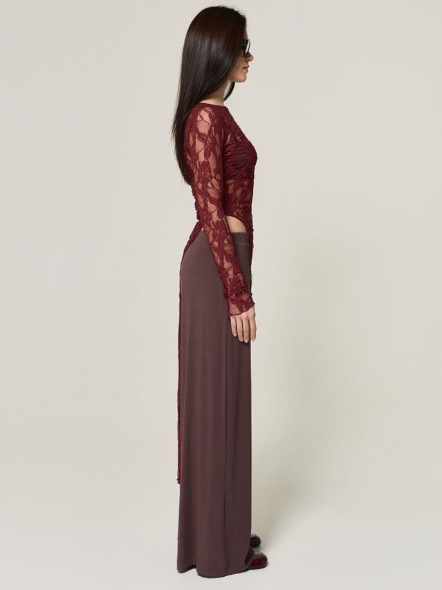 Джемпер женский C LD 3501, р.170-84, burgundy - 5