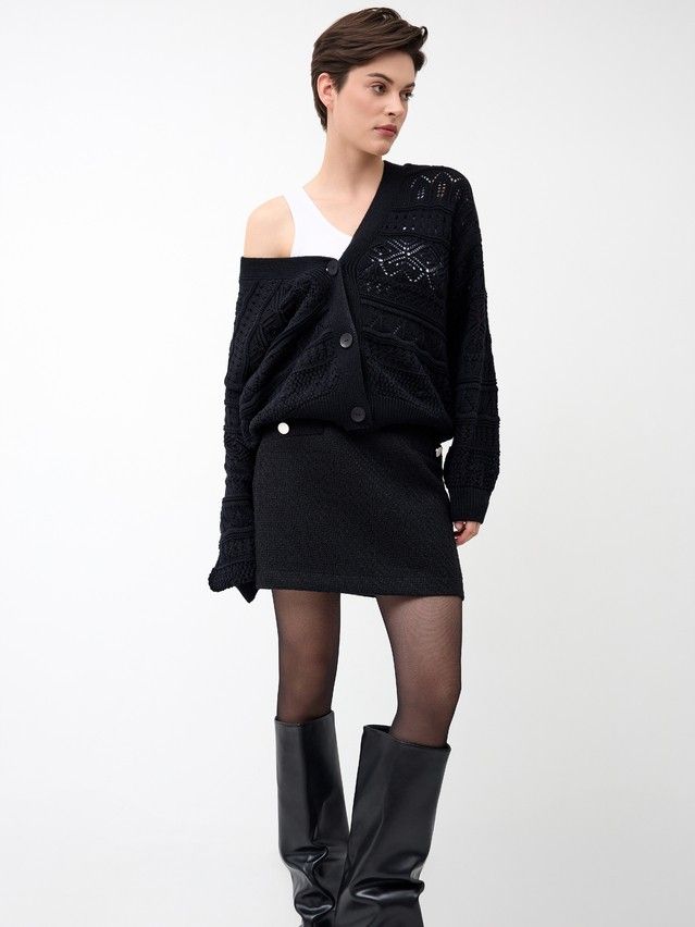 Жакет женский CE LDK24112 24С-112СП, р.170-84-88, black - 3