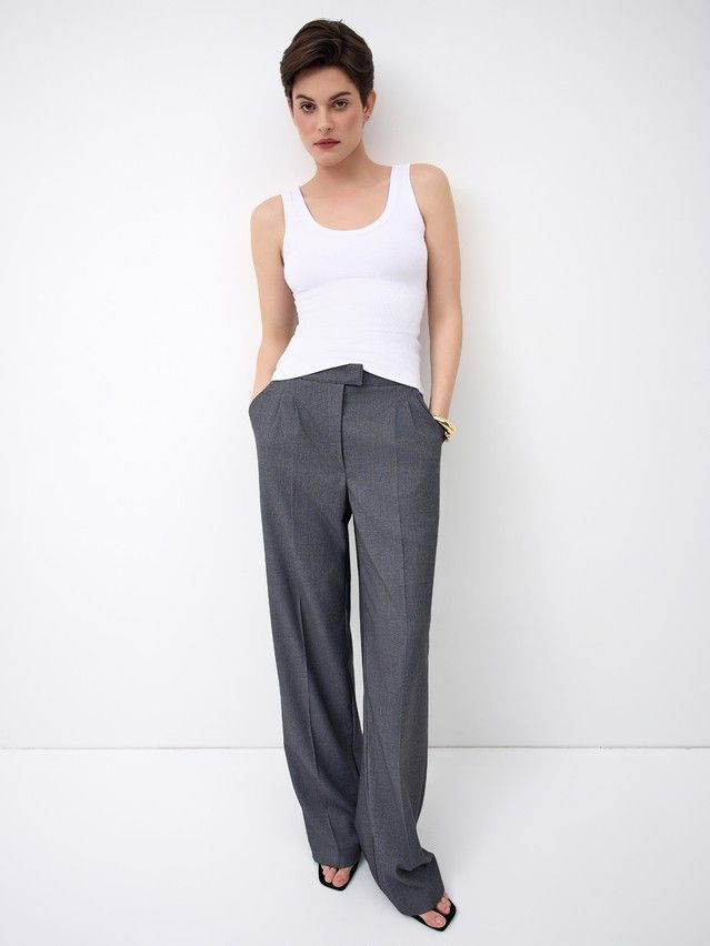 Брюки женские C LBK 3257, р.164-84-90, graphite - 9