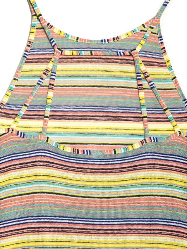 Платье женское LPL 922-1, р.170-84-90, yellow stripes - 6
