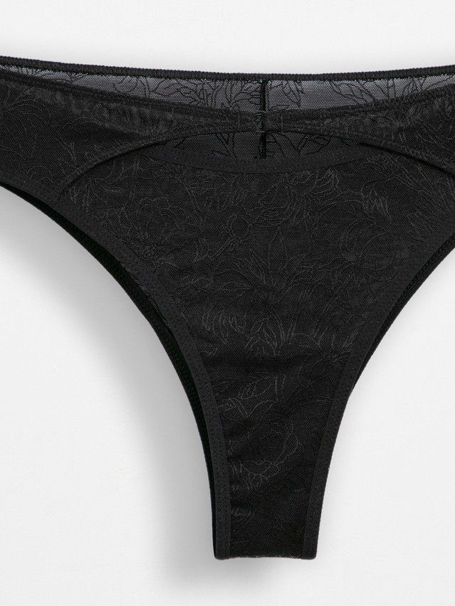 Трусы женские CE FLORAL TATTOO LBR 2874, р.90, black - 4