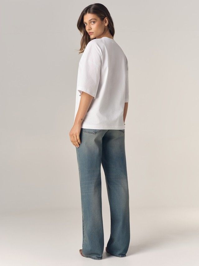 Джемпер женский C LD 3468, р.170-84, white-poppies - 6