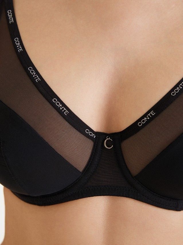 Бюстгальтер CE SECOND SKIN RB6189, р.70C, черный - 6