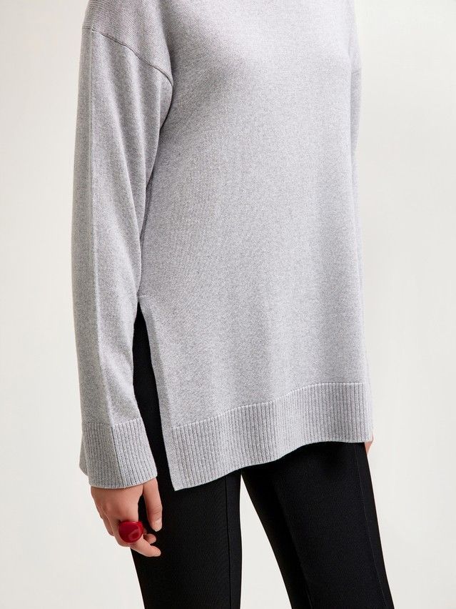Джемпер женский CE LDK24109 24С-109СП, р.170-84, dark gray melange - 3