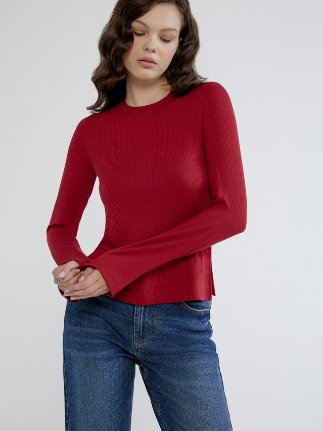 Джемпер женский CE LD 3131, р.170-92, dark red - 3