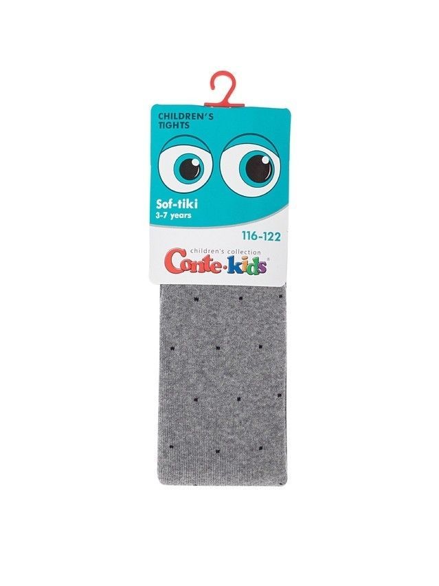 Колготки детские CK SOF-TIKI 7С-38СП, р.116-122 (18),699 серый - 4