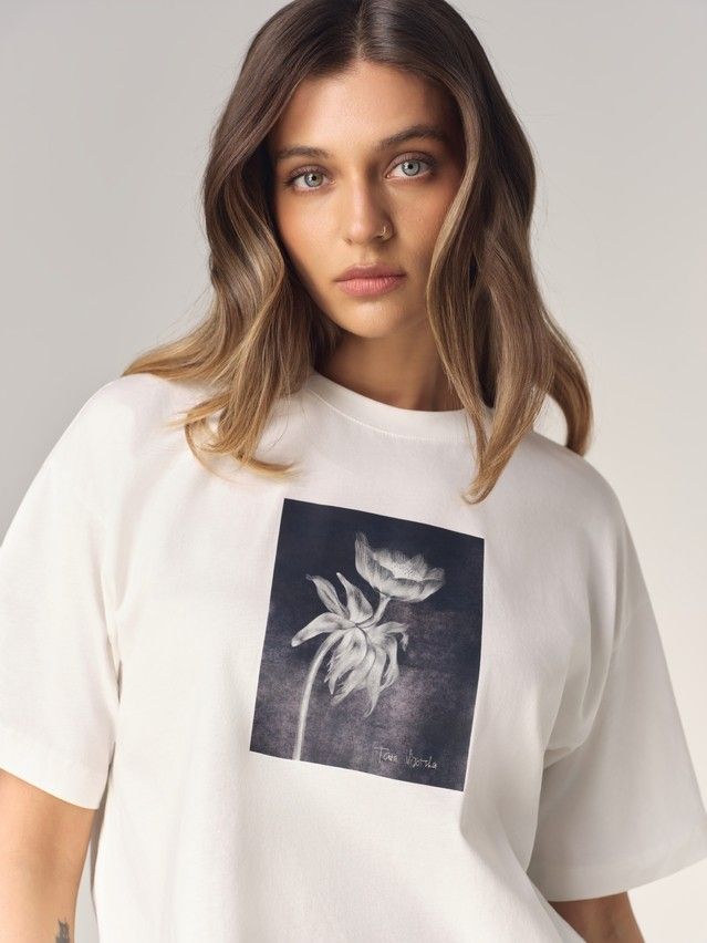 Джемпер женский C LD 3469, р.170-84, milk-sunflower - 3