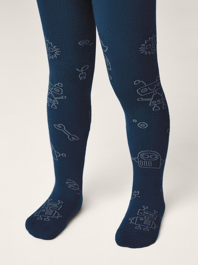 Колготки детские CK SOF-TIKI 7С-38СП, р.104-110 (16),695 темно-синий - 1