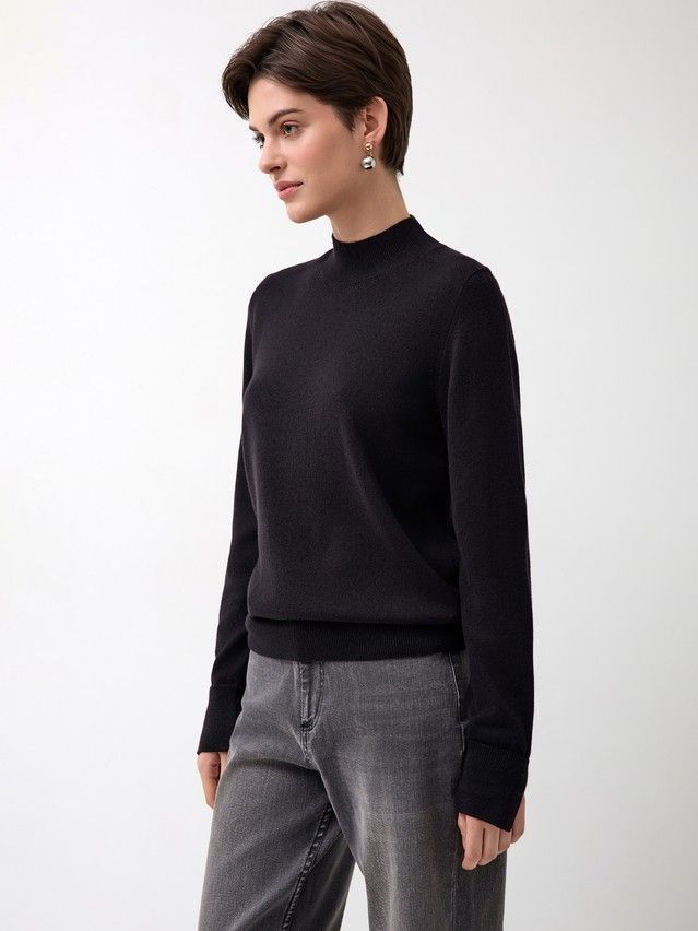 Джемпер женский CE LDK24106 24С-106СП, р.170-84, black - 2