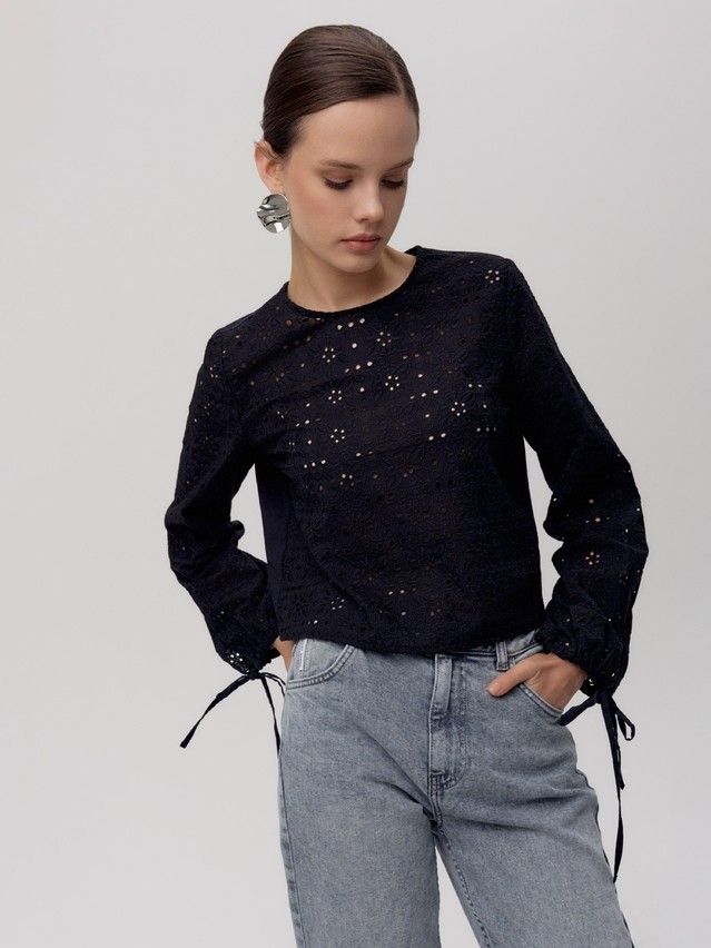 Блузка женская CE LBL 2943, р.170-84-90, black - 3